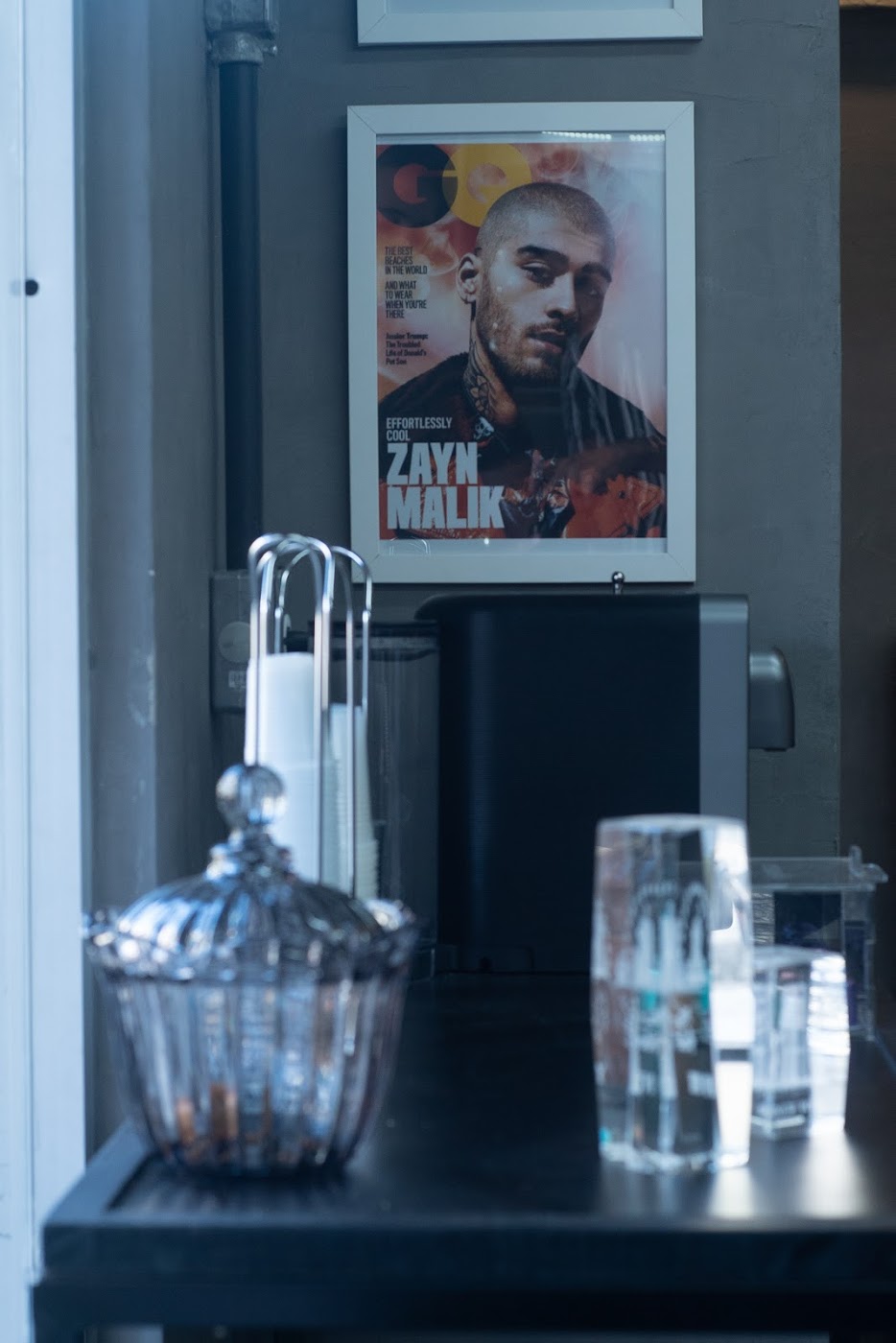 Interior da Barbearia 2P